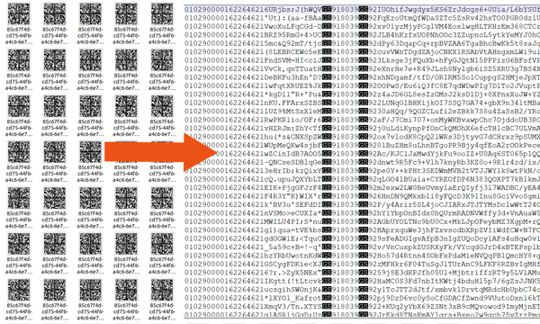 Конвертер GS1 DataMatrix из файлов EPS в коды маркировки (в файл формата CSV)